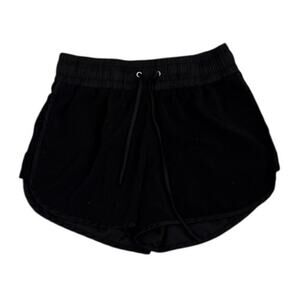Harlowe and Graham Two Tone Minimalist Black Drawstring Shorts Size Women's XS